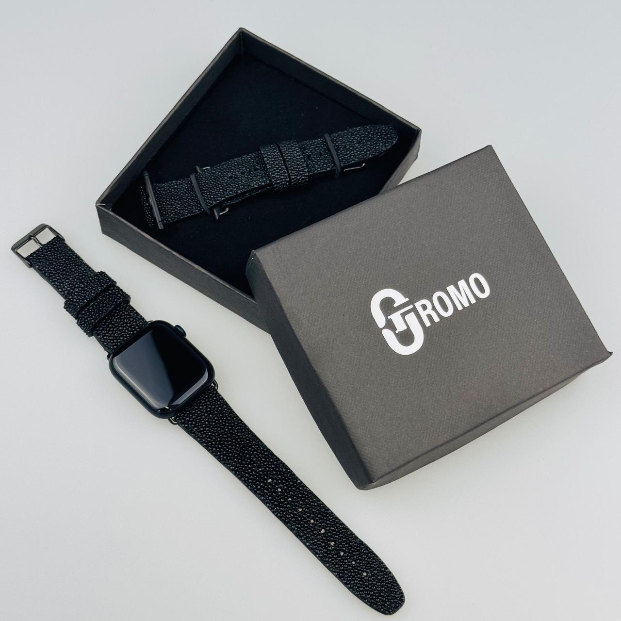 EXTENSIBLE PARA RELOJ APPLEWATCH EN PIEL GENUINA DE MANTARRAYA