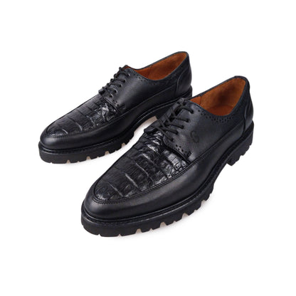 MILÁN ARMOR CON PIEL GENUINA DE COCODRILO