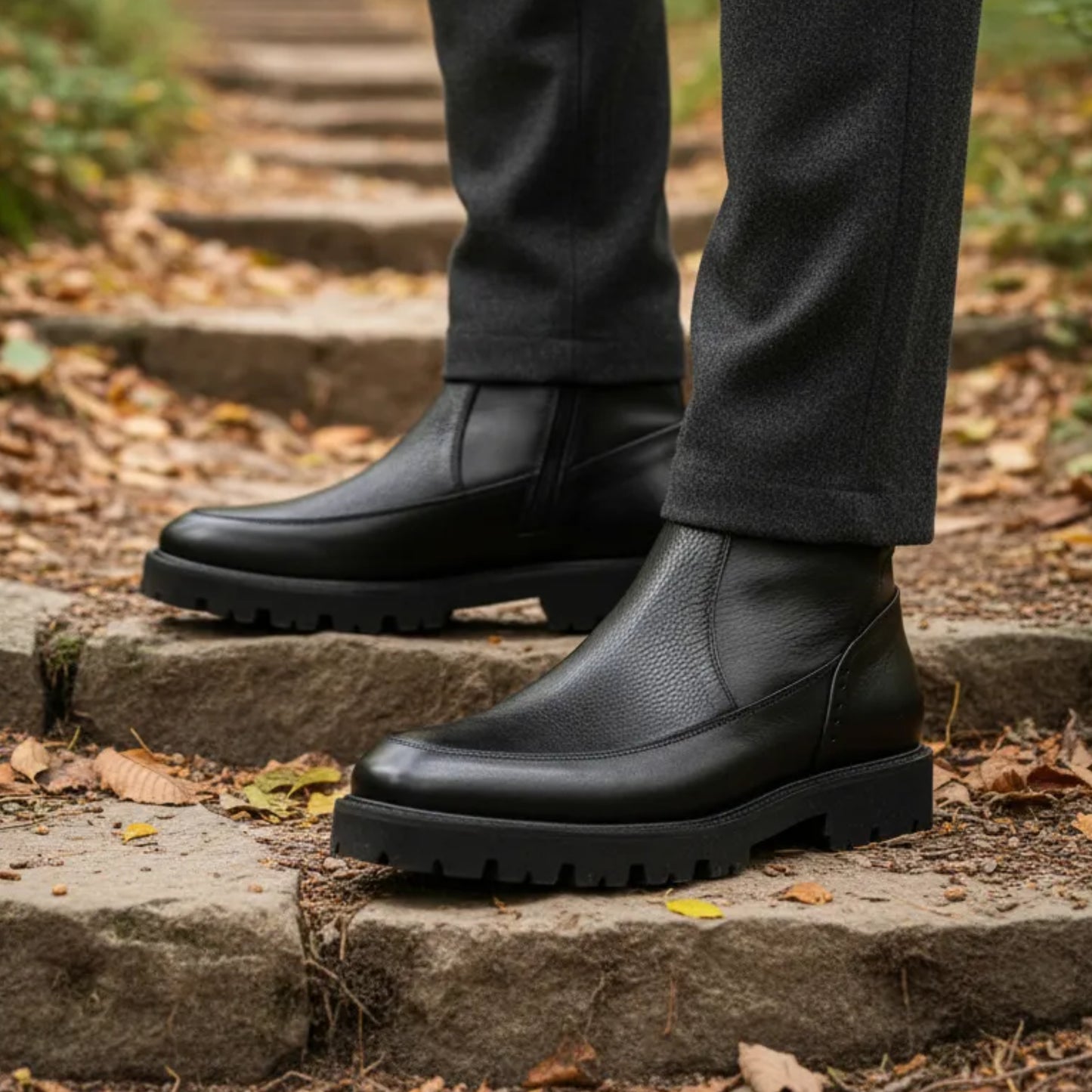 ROYAL NIGHT CON PIEL GENUINA DE VENADO