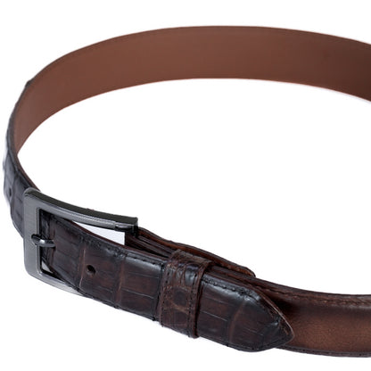 CINTURÓN AURUM EN PIEL GENUINA DE CAIMÁN