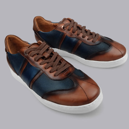 FALCO LAZULI EN PIEL GENUINA DE NOVILLO Y VENADO