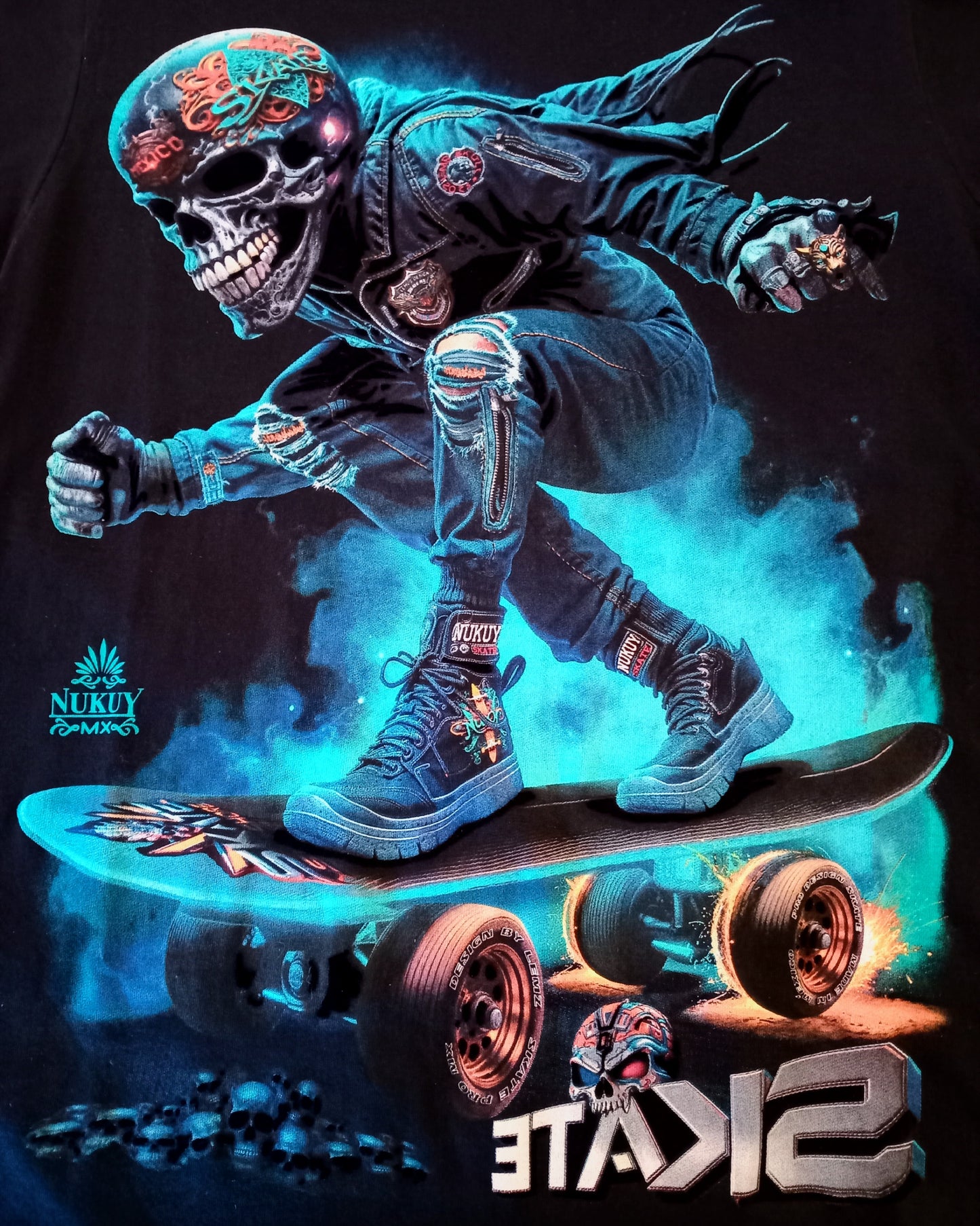 PLAYERA NUKUY NIEBLA SKATE