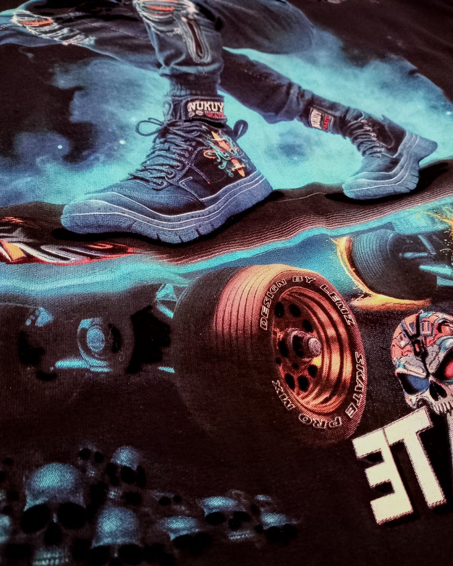 PLAYERA NUKUY NIEBLA SKATE