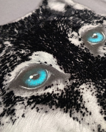 PLAYERA BLUE EYES WOLF